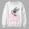 Dunk Low LX Pink Foam DopeSkill Sweatshirt Juneteenth 1865 Graphic Streetwear - White