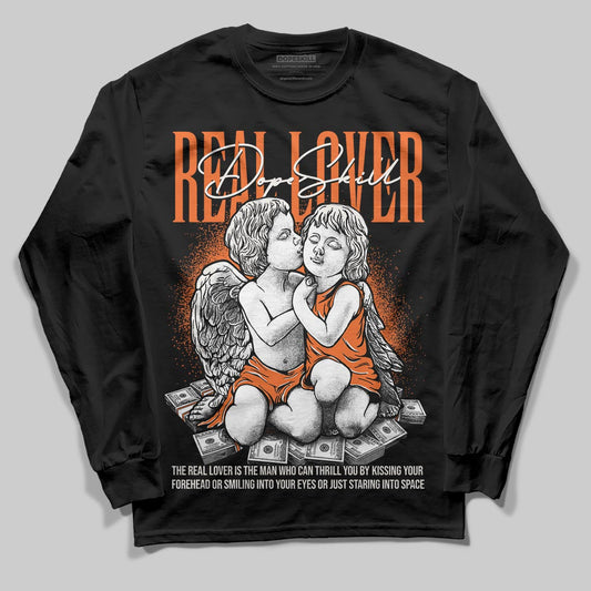 Jordan 1 Retro High OG Shattered Backboard (2025) DopeSkill Long Sleeve T-Shirt Real Lover Graphic Streetwear - Black