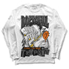 Jordan 3 Retro 'Fear Pack' DopeSkill Long Sleeve T-Shirt Sorry I've Been Trappin Graphic Streetwear - White 