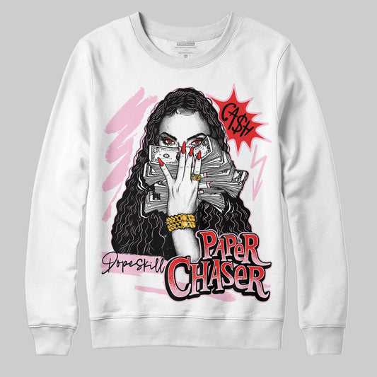 Awake NY x Air Jordan 5 Arctic Pink DopeSkill Sweatshirt NPC Graphic Streetwear - White 