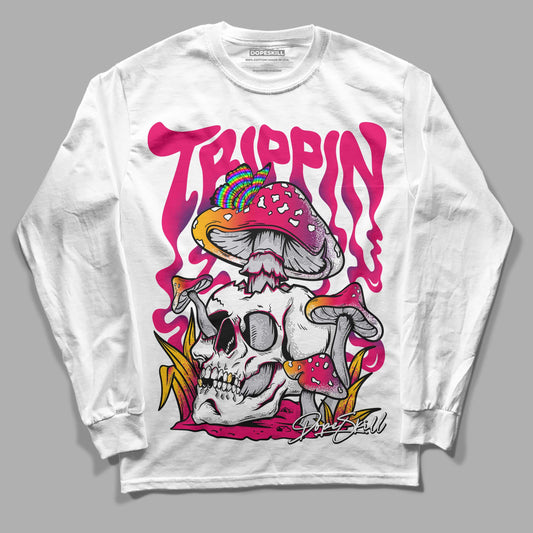 Jordan 3 Retro SP J Balvin Medellín Sunset DopeSkill Long Sleeve T-Shirt Trippin Graphic Streetwear - White