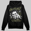 Olive Sneakers DopeSkill Hoodie Outlast Graphic Streetwear - black