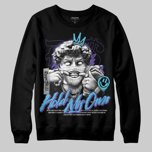 Jordan 8 Retro 'Aqua' 2025 DopeSkill Sweatshirt In My Way Graphic Streetwear - Black