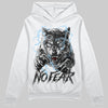 Jordan 5 Retro Wolf Grey (2026) DopeSkill Hoodie Sweatshirt No Fear Graphic Streetwear - White 