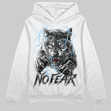 Jordan 5 Retro Wolf Grey (2026) DopeSkill Hoodie Sweatshirt No Fear Graphic Streetwear - White 