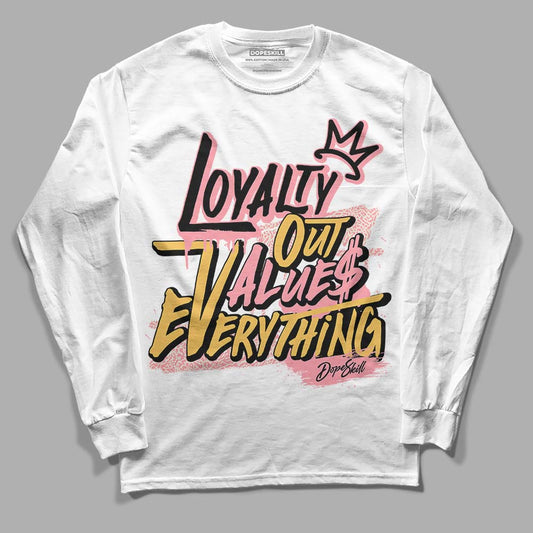 Jordan 3 GS “Red Stardust” DopeSkill Long Sleeve T-Shirt LOVE Graphic Streetwear - White 