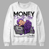 Jordan 12 “Field Purple” DopeSkill Sweatshirt MOMM Graphic Streetwear - White