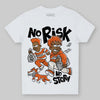 Jordan 1 Retro High OG Shattered Backboard (2025) DopeSkill Toddler Kids T-shirt No Risk No Story Graphic Streetwear - White