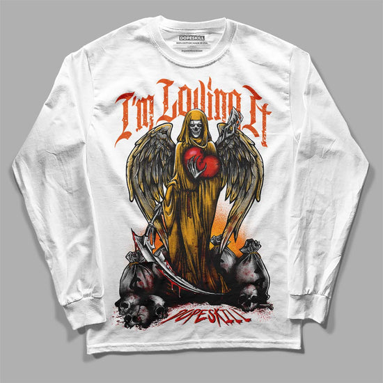 Dunk Low Championship Goldenrod (2021) DopeSkill Long Sleeve T-Shirt New I'm Loving It Graphic Streetwear - White 