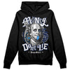 Jordan 3 "Midnight Navy" DopeSkill Hoodie Sweatshirt Money Don't Lie Graphic Streetwear - Black