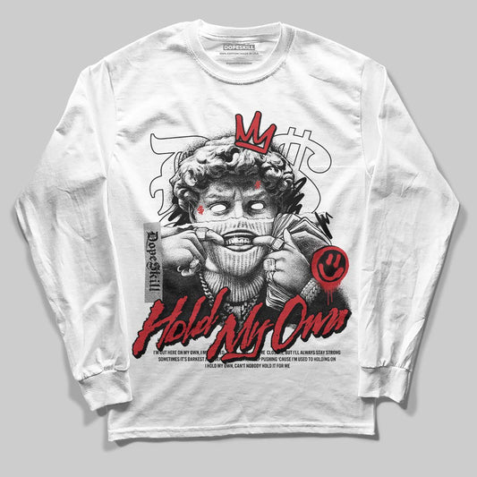 Jordan 4 OG “White Cement” DopeSkill Long Sleeve T-Shirt In My Way Graphic Streetwear - White