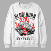 Jordan 3 “Off Noir” DopeSkill Sweatshirt Slow Burn Graphic Streetwear - White 