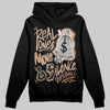 Jordan 4 Retro Cozy Girl DopeSkill Hoodie Sweatshirt Real Ones Move In Silence Graphic Streetwear - Black
