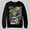Jordan 4 GS “Light Lemon Twist” DopeSkill Sweatshirt Side Hustle Graphic Streetwear - Black
