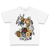 Jordan 12 Retro 'Taxi' 2025 DopeSkill Toddler Kids T-shirt Smile Through The Pain Graphic Streetwear - White