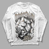 Jordan 5 SE “Sail” DopeSkill Long Sleeve T-Shirt Money On My Mind Graphic Streetwear - White 