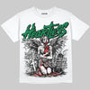 Jordan 5 “Lucky Green” DopeSkill Oversize Print T-Shirt Heartless Graphic Streetwear