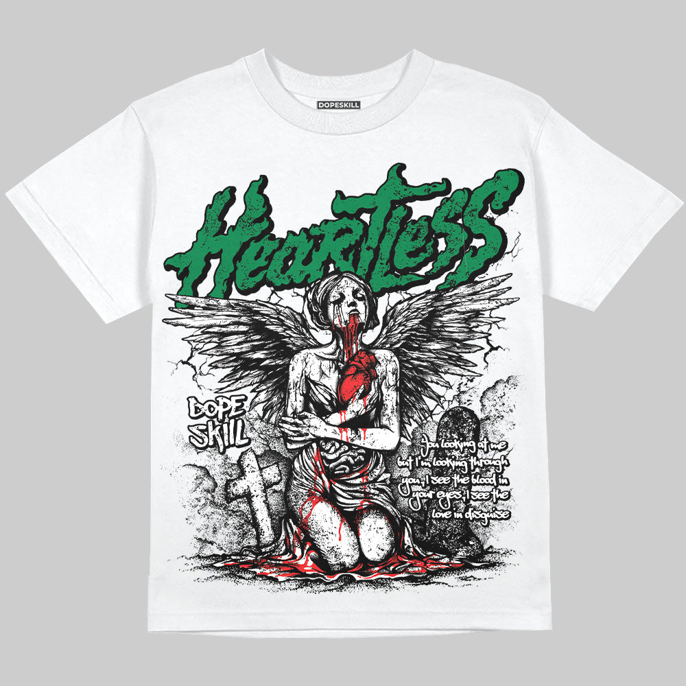 Jordan 5 “Lucky Green” DopeSkill Oversize Print T-Shirt Heartless Graphic Streetwear
