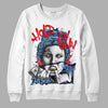 Jordan 9 Powder Blue DopeSkill Sweatshirt Hold My Own Graphic Streetwear - White