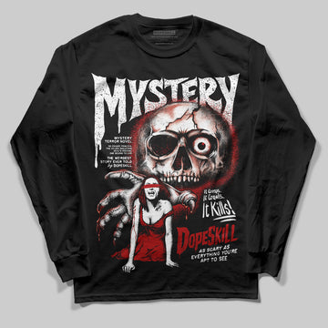 Jordan 1 Retro High OG Black Toe Reimagined DopeSkill Long Sleeve T-Shirt Mystery Ghostly Grasp Graphic Streetwear - Black