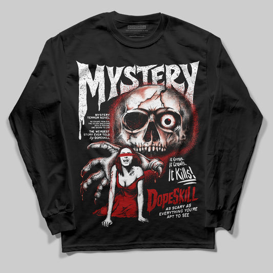 Jordan 1 Retro High OG Black Toe Reimagined DopeSkill Long Sleeve T-Shirt Mystery Ghostly Grasp Graphic Streetwear - Black