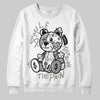 Jordan 3 Retro Pure Money DopeSkill Sweatshirt Smile Through The Pain Graphic Streetwear - White
