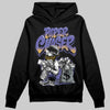 Jordan 4 Retro Lakers DopeSkill Hoodie Sweatshirt Paper Chaser Boy Graphic Streetwear - Black