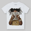 Jordan 4 Retro “Pizza” DopeSkill Toddler Kids T-shirt Rich Youth Graphic Streetwear - White