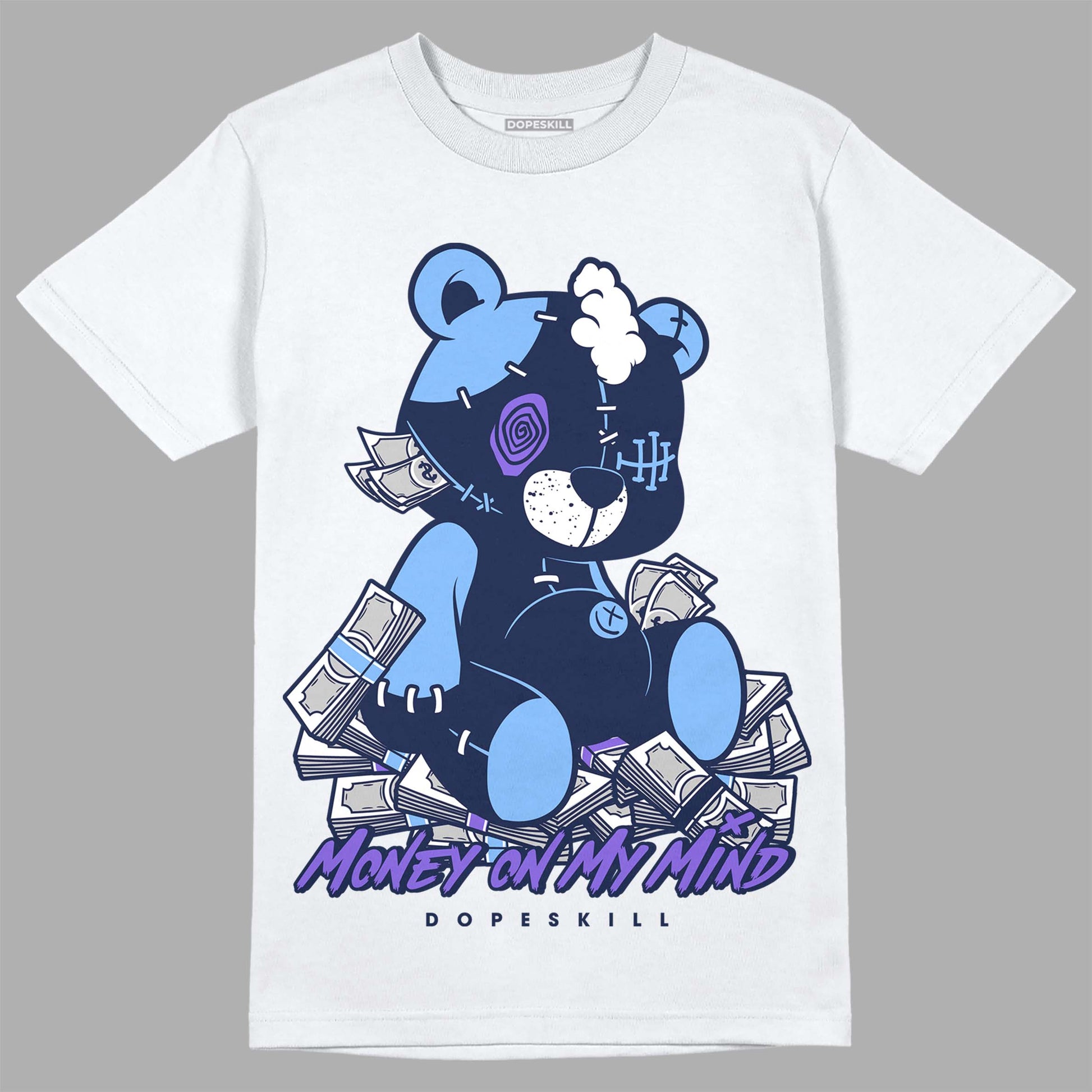 Jordan 5 SE “Georgetown” DopeSkill T-Shirt MOMM Bear Graphic Streetwear