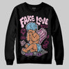 Jordan 6 “Doernbecher” DopeSkill Sweatshirt False Love Graphic Streetwear - Black