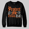 Jordan 1 Retro High OG Shattered Backboard (2025) DopeSkill Sweatshirt Protect Me From Evil Graphic Streetwear - black