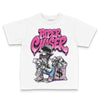Pink Sneakers DopeSkill Toddler Kids T-shirt Paper Chaser Boy Graphic Streetwear - White