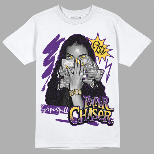 Jordan 12 “Field Purple” DopeSkill T-Shirt NPC Graphic Streetwear - White 