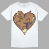 Jordan 6 WMNS Gore-Tex Brown Kelp DopeSkill T-Shirt Heart Jordan 6 Graphic Streetwear - White