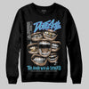 Jordan 8 Retro 'Aqua' 2025 DopeSkill Sweatshirt The Mouth With No Droughts Graphic Streetwear - black