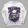 Jordan 12 “Field Purple” DopeSkill Long Sleeve T-Shirt Trapped Halloween Graphic Streetwear - White