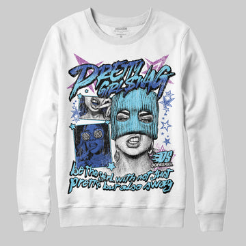 Dunk Low Argon DopeSkill Sweatshirt Pretty Girl Swag Graphic Streetwear - White