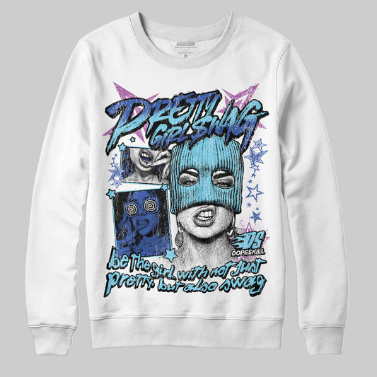 Dunk Low Argon DopeSkill Sweatshirt Pretty Girl Swag Graphic Streetwear - White