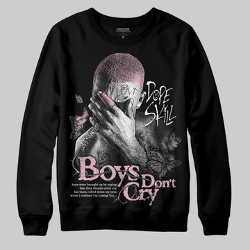 Air Max 95 OG “Pink Foam” DopeSkill Sweatshirt Boys Don't Cry Graphic Streetwear - Black
