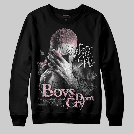 Air Max 95 OG “Pink Foam” DopeSkill Sweatshirt Boys Don't Cry Graphic Streetwear - Black