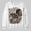 Harris Tweed x Wmns Dunk Low 'Sesame' DopeSkill Sweatshirt Stressless Graphic Streetwear - White