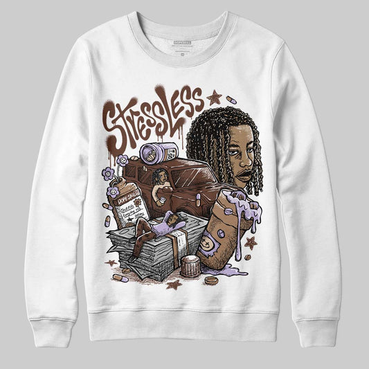 Harris Tweed x Wmns Dunk Low 'Sesame' DopeSkill Sweatshirt Stressless Graphic Streetwear - White