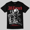 Jordan 11 Retro Low Bred (2025) DopeSkill T-Shirt All Earned Graphic Streetwear - Black