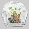 Dunk Low Pro SB 'Fruity Pack - Green Apple' DopeSkill Long Sleeve T-Shirt New No Days Off Graphic Streetwear - White