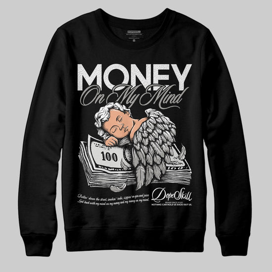 Jordan 3 Retro Pure Money DopeSkill Sweatshirt MOMM Graphic Streetwear - Black