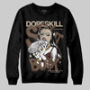 A Ma Maniére x Air Jordan 4 “Dark Mocha” DopeSkill Sweatshirt Stay It Busy Graphic Streetwear - Black