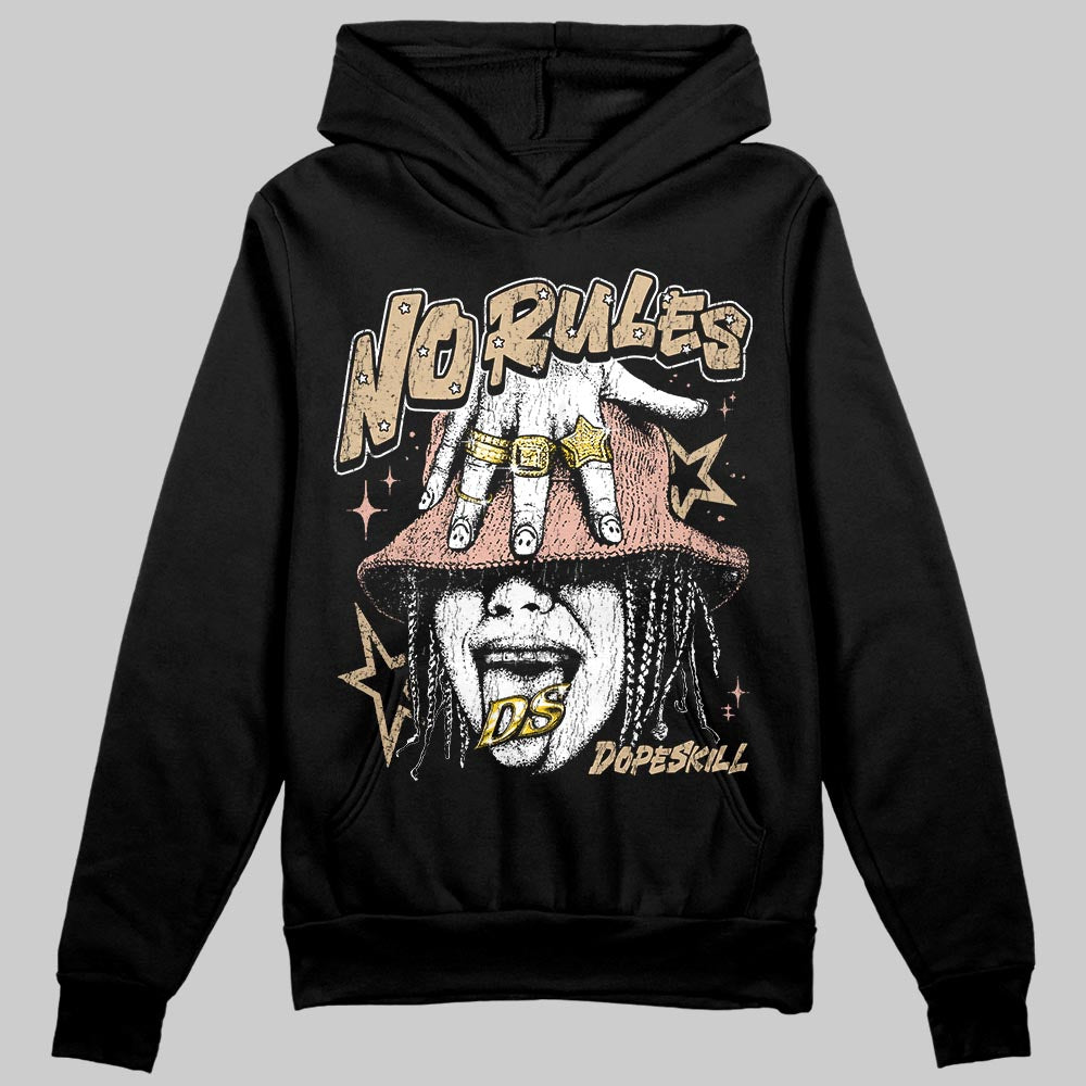 TAN Sneakers DopeSkill Hoodie No Rules Graphic Streetwear - black