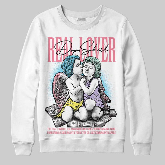 Dunk Low SE Candy Easter DopeSkill Sweatshirt Real Lover Graphic Streetwear - White