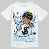 Vans Knu Stack Vintage Satin Dream Blue DopeSkill T-Shirt Heaven Sent Graphic Streetwear - White