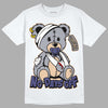 Jordan 4 Retro Frozen Moments DopeSkill T-Shirt Hurt Bear Graphic Streetwear - White 